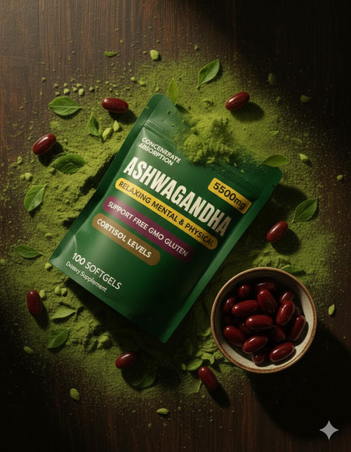 CAPSULAS DE ASHWAGANDHA 🌿